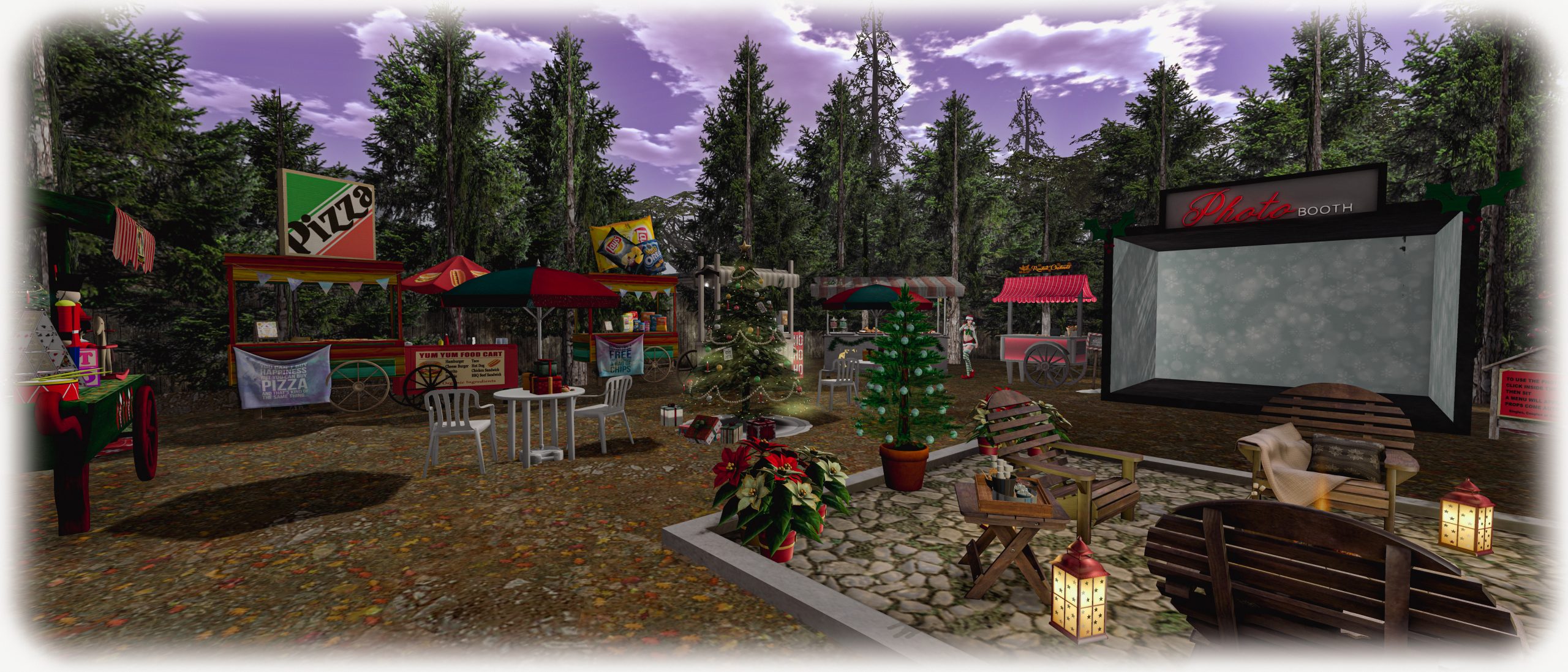 A picture of the Christmas Market