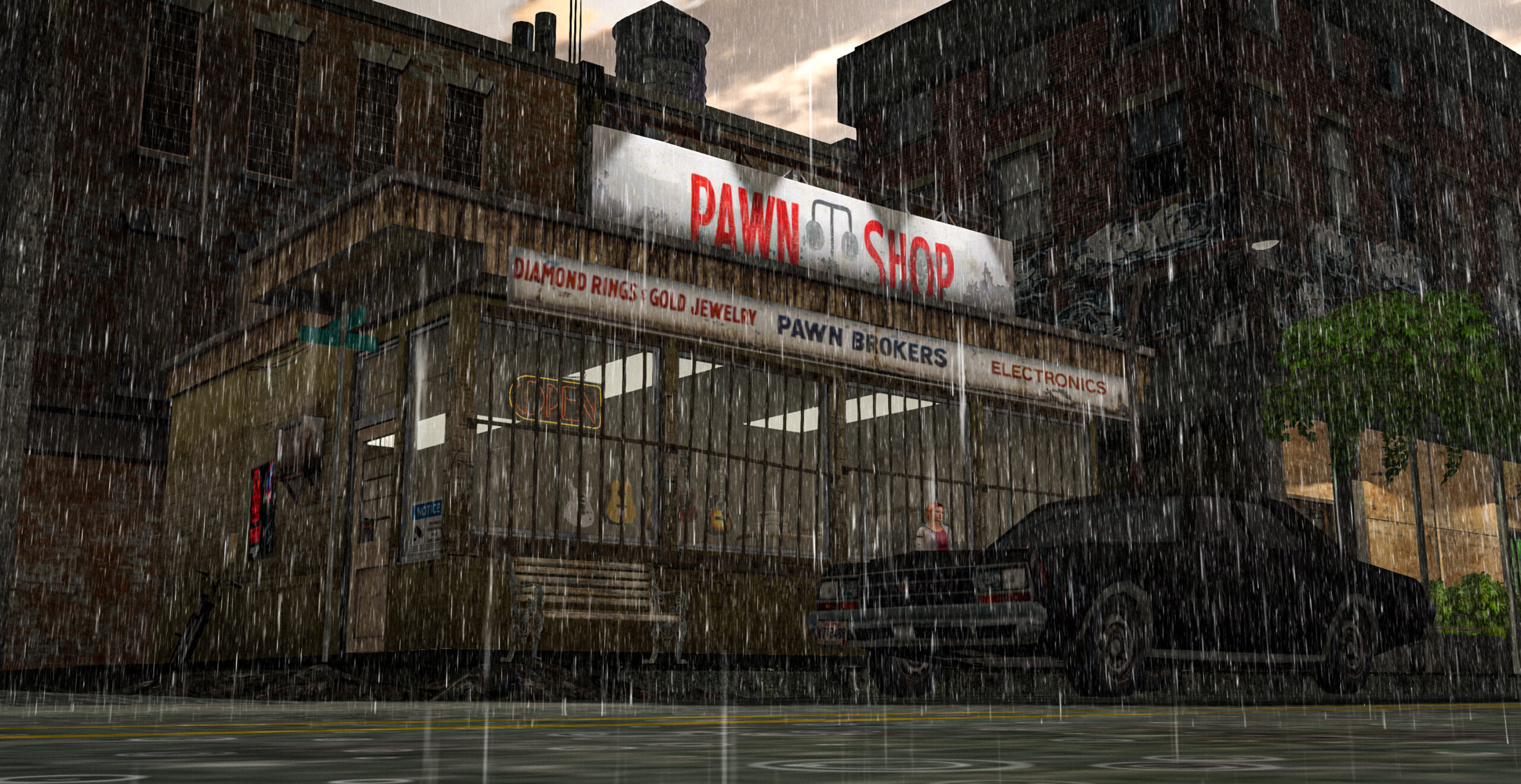Archive photograph from the 2023 Hathian storm