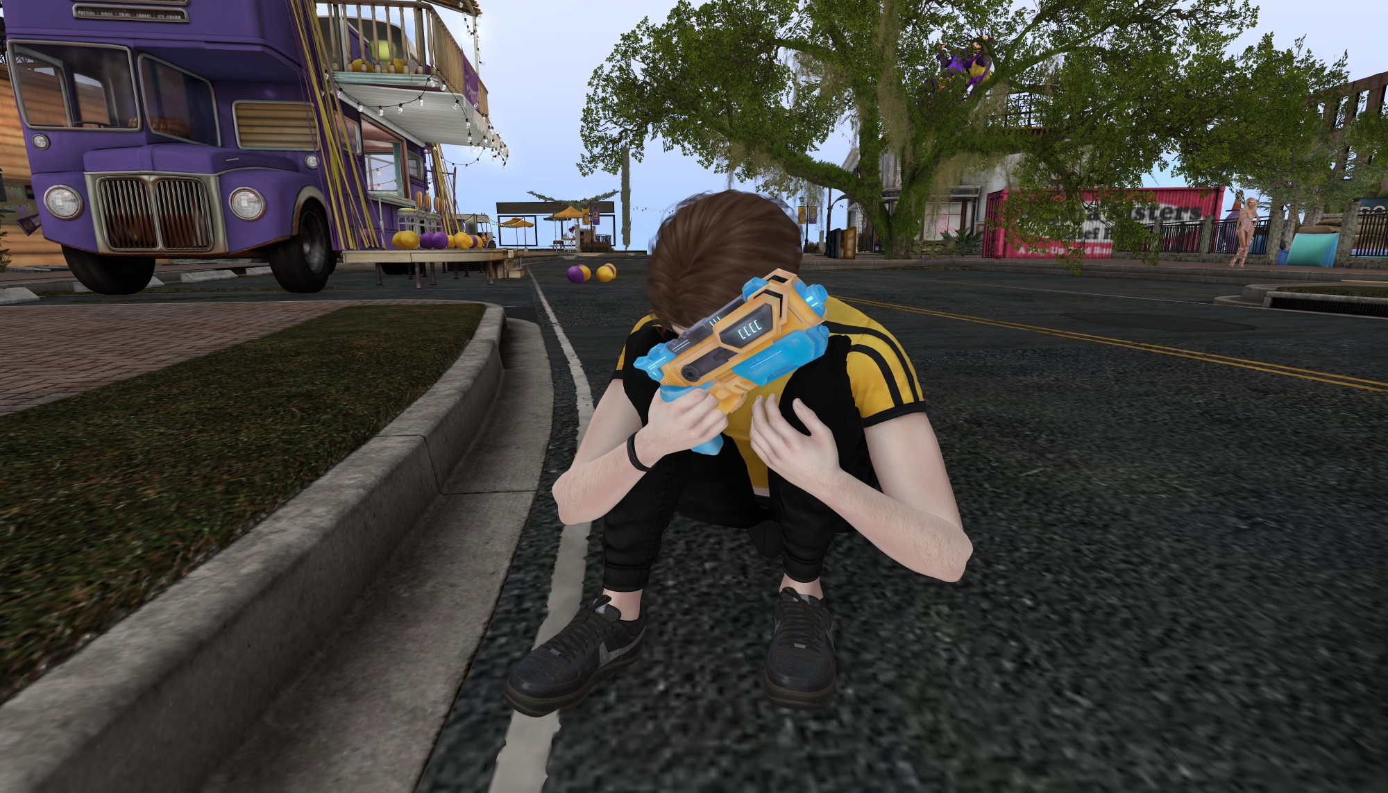Arthur bowing down to women on campus