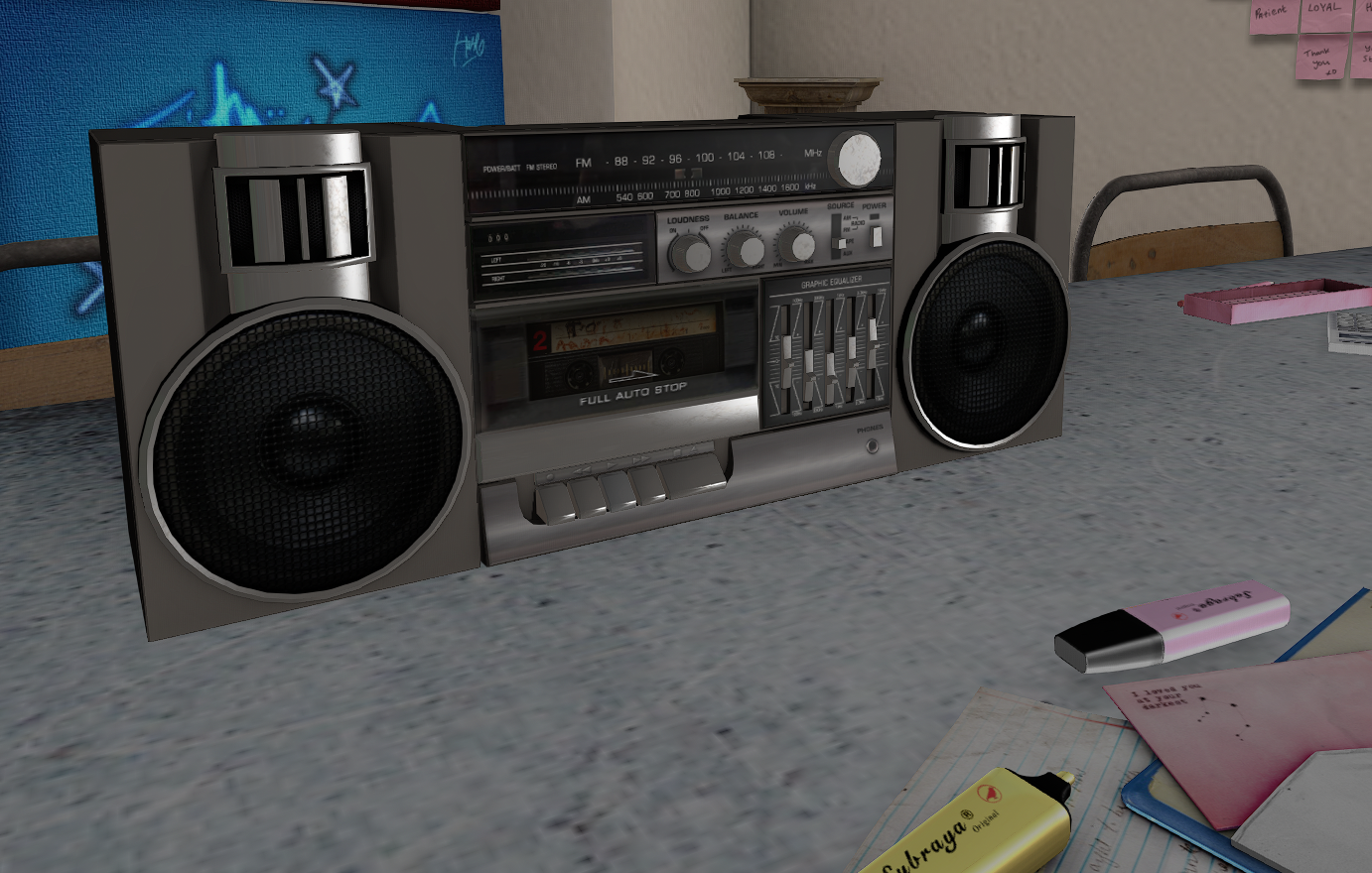 Boombox stolen from the Hathian Performing Arts Centre