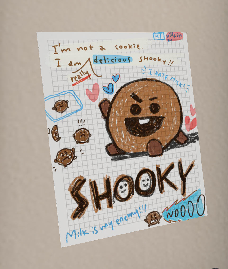 Shooky poster stolen from the Hathian Performing Arts Centre